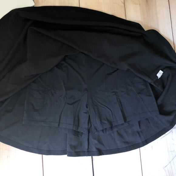 Hanna Nikole NWT Women's Black Skort Stretch Activewear Size 18W - Picture 8 of 9